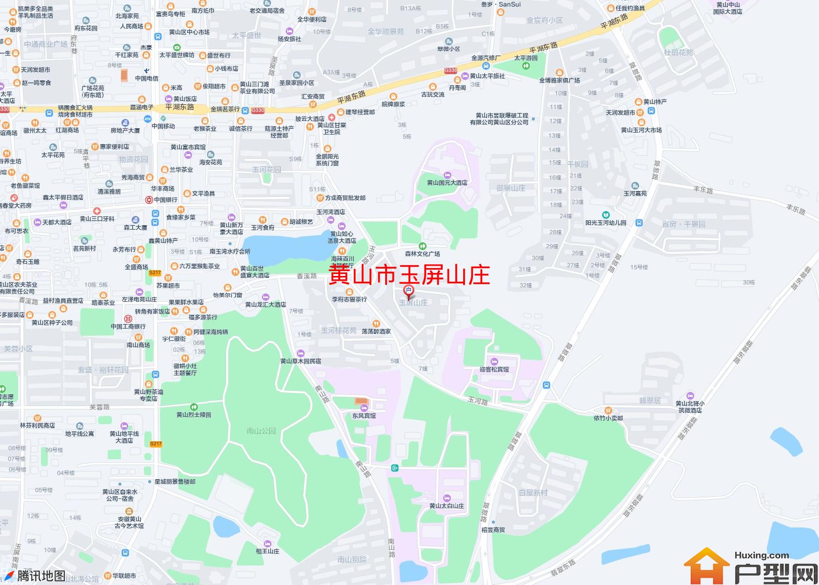 玉屏山庄小区 - 户型网