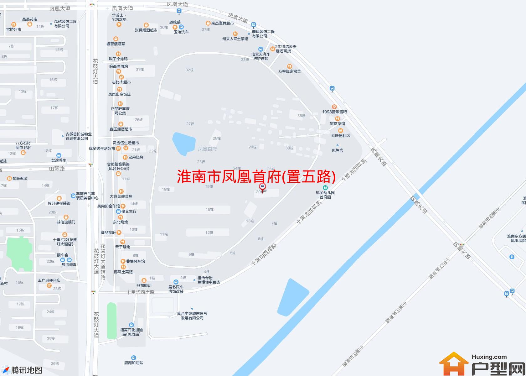 凤凰首府(置五路)小区 - 户型网