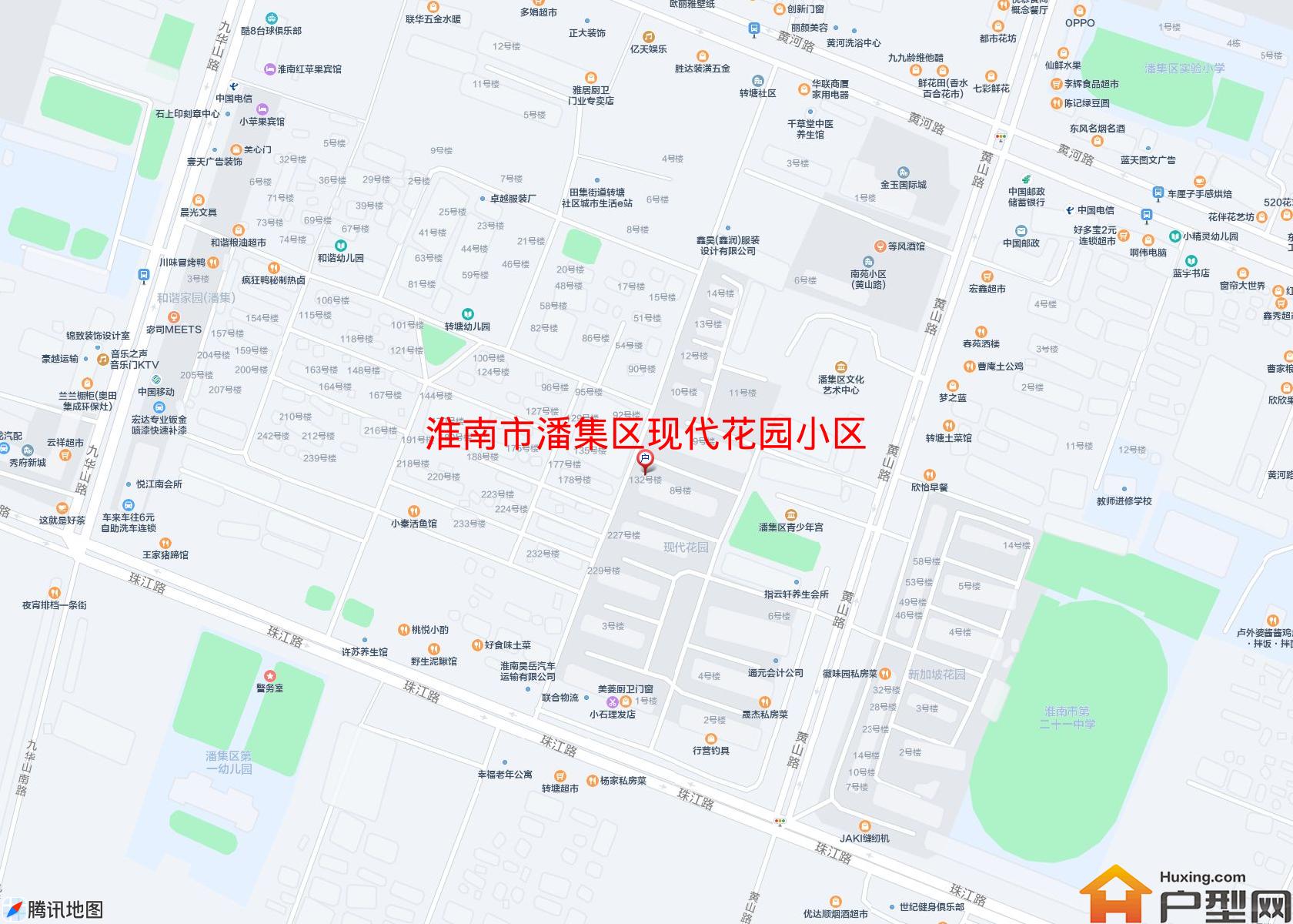 潘集区现代花园小区小区 - 户型网