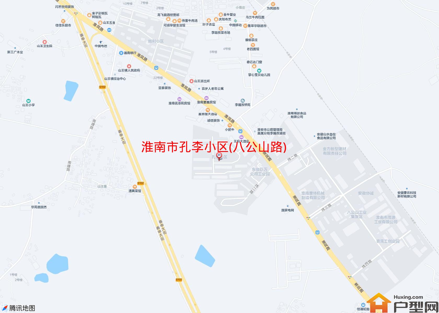 孔李小区(八公山路)小区 - 户型网