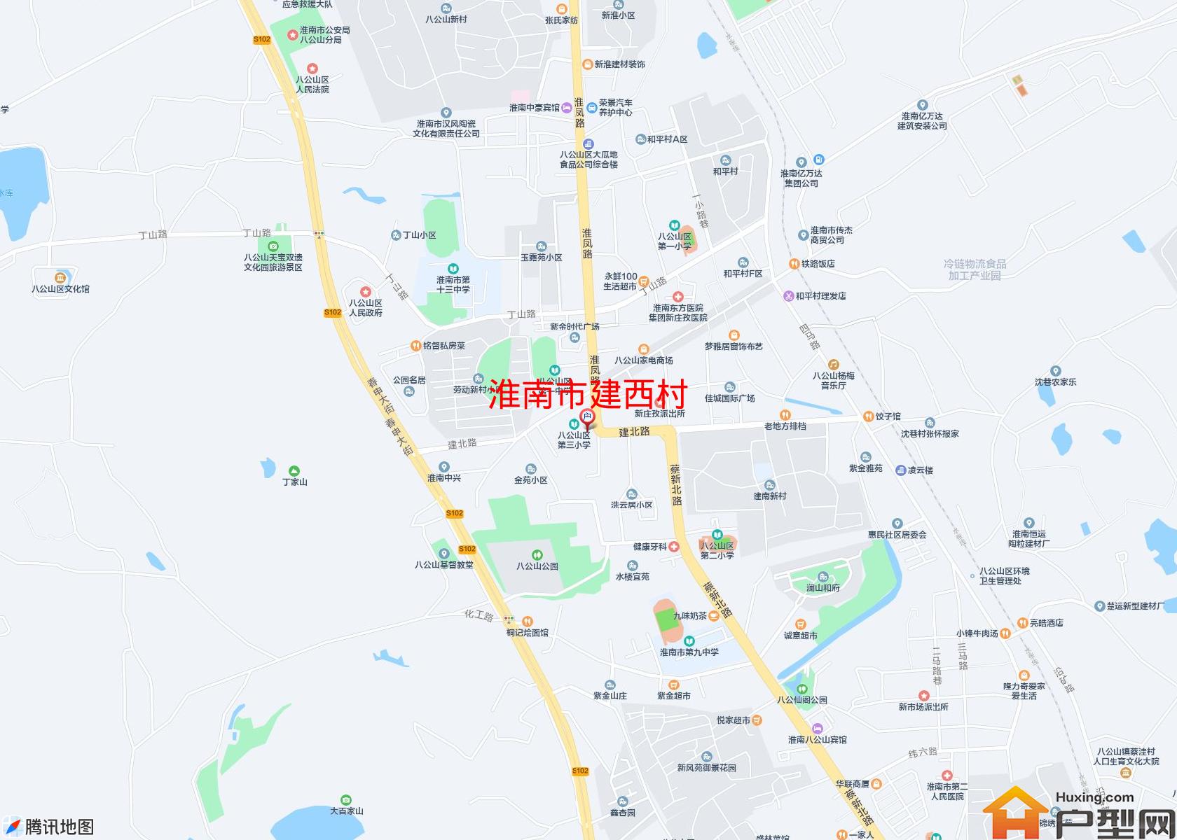 建西村小区 - 户型网
