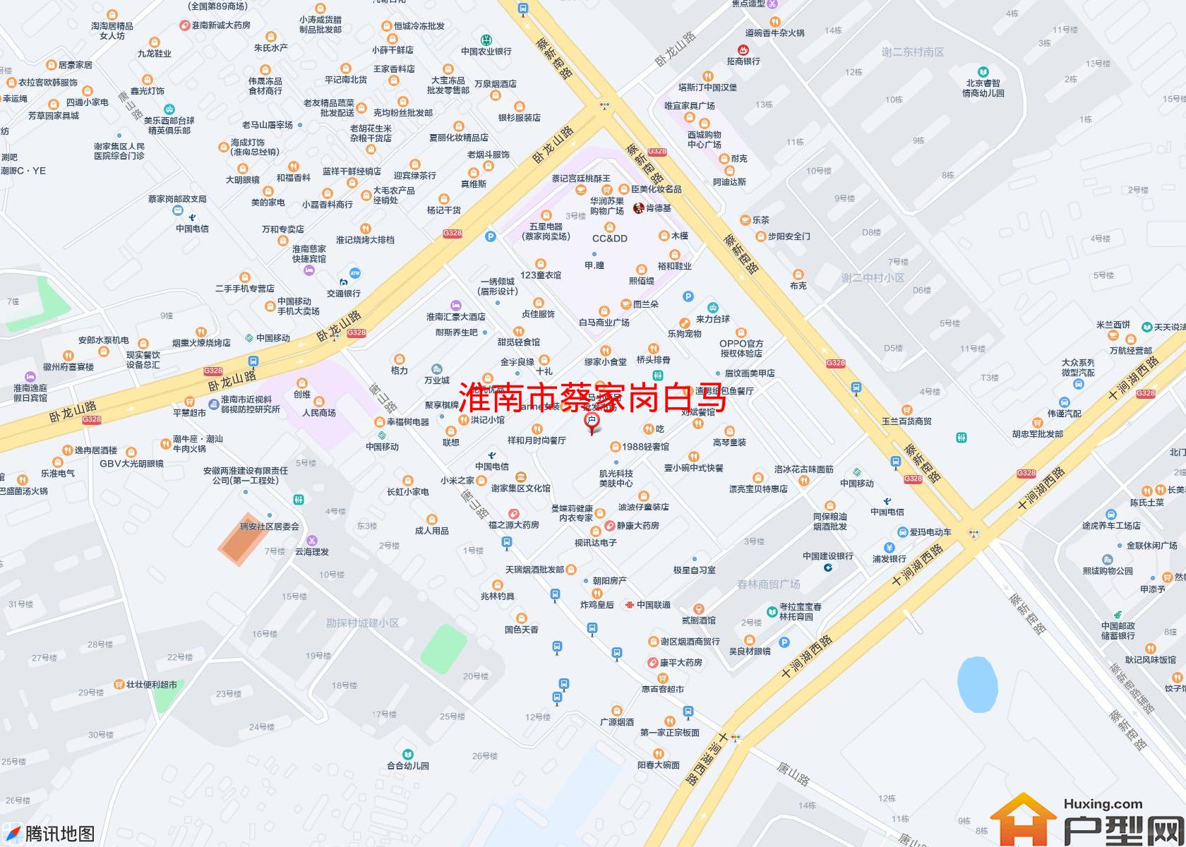 蔡家岗白马小区 - 户型网