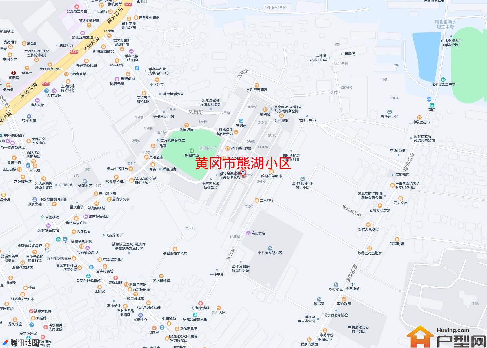 熊湖小区小区 - 户型网
