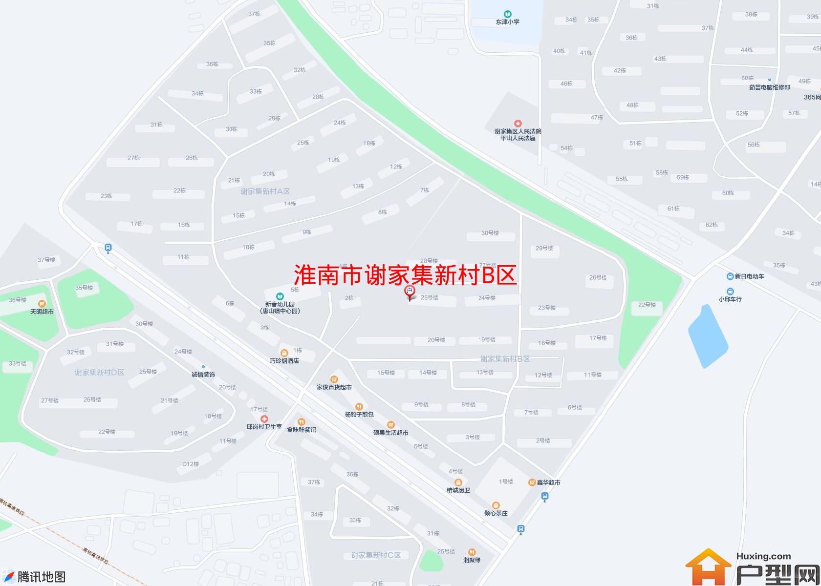 谢家集新村B区小区 - 户型网