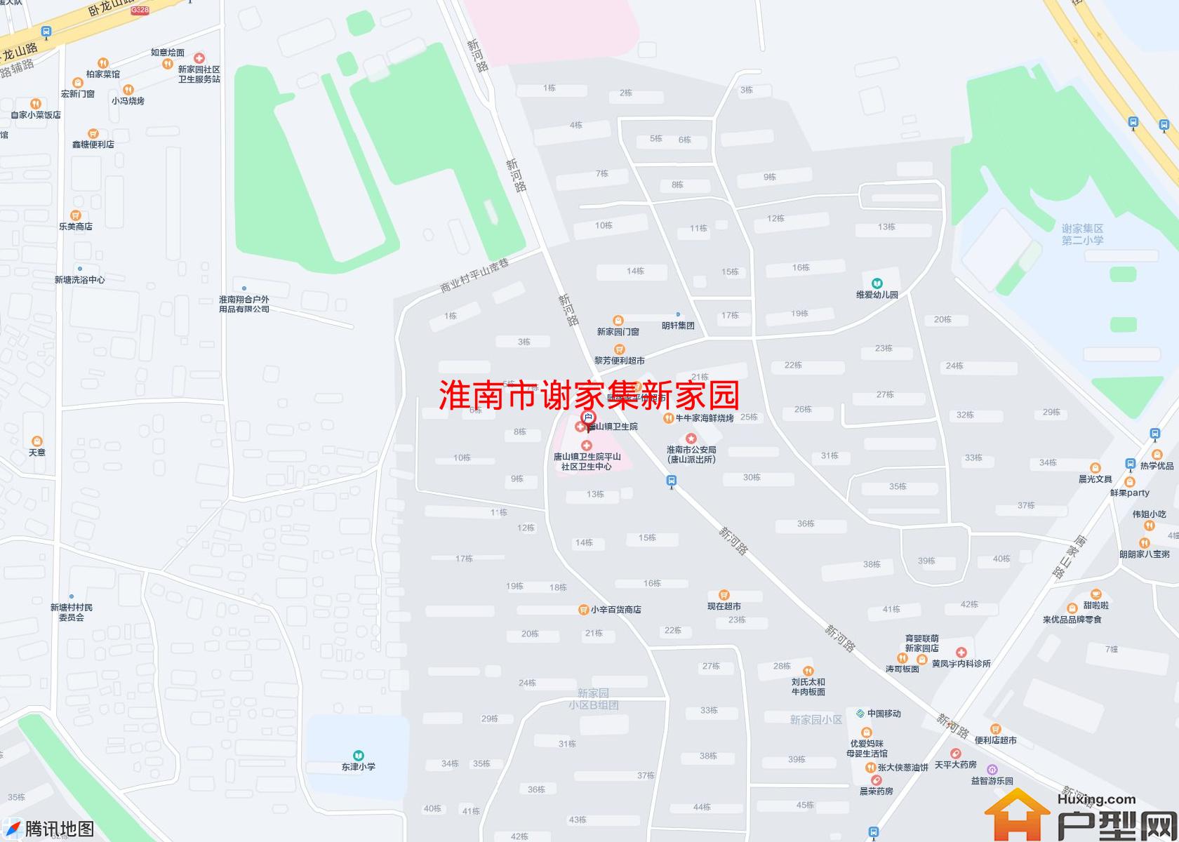 谢家集新家园小区 - 户型网