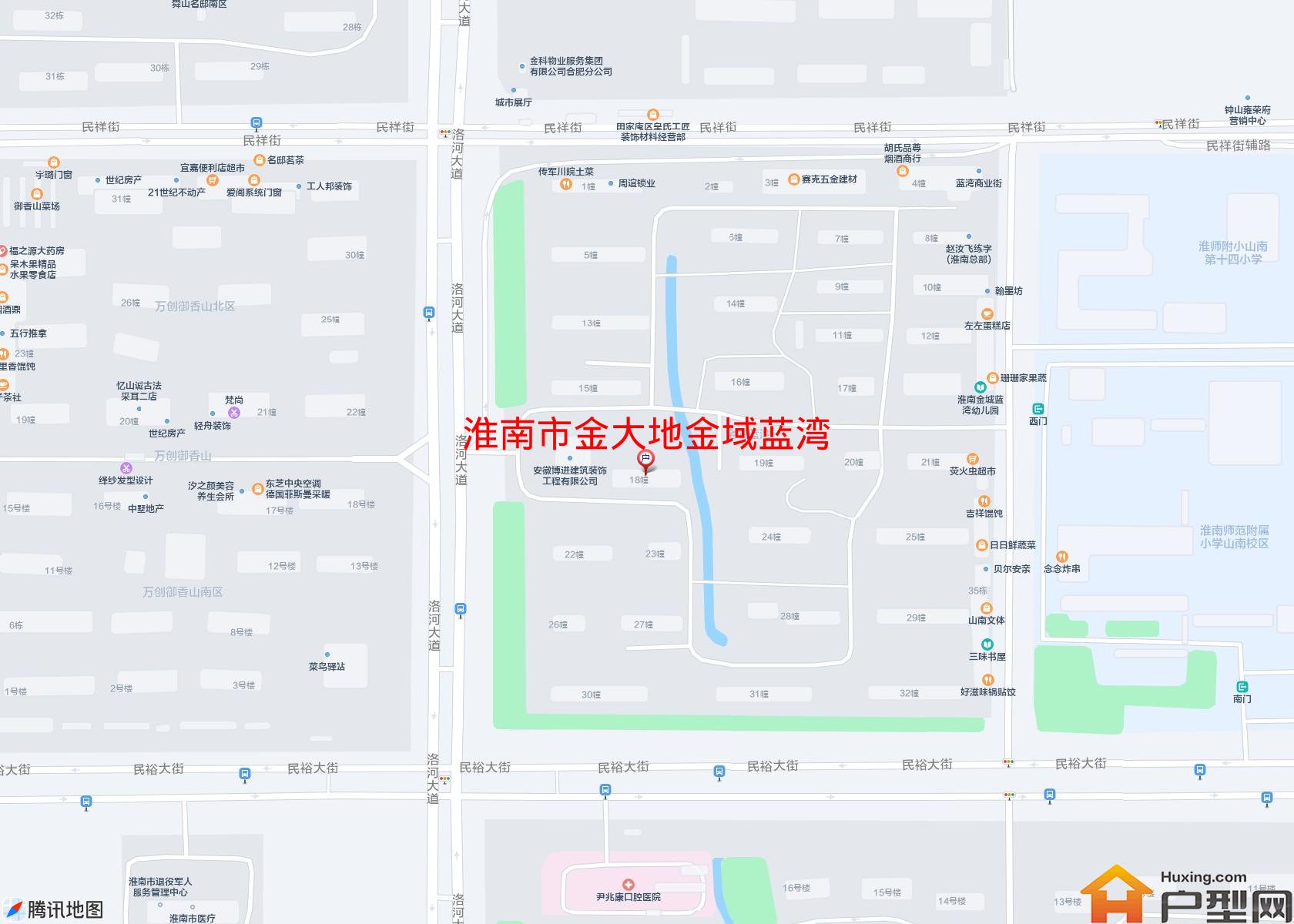 金大地金域蓝湾小区 - 户型网