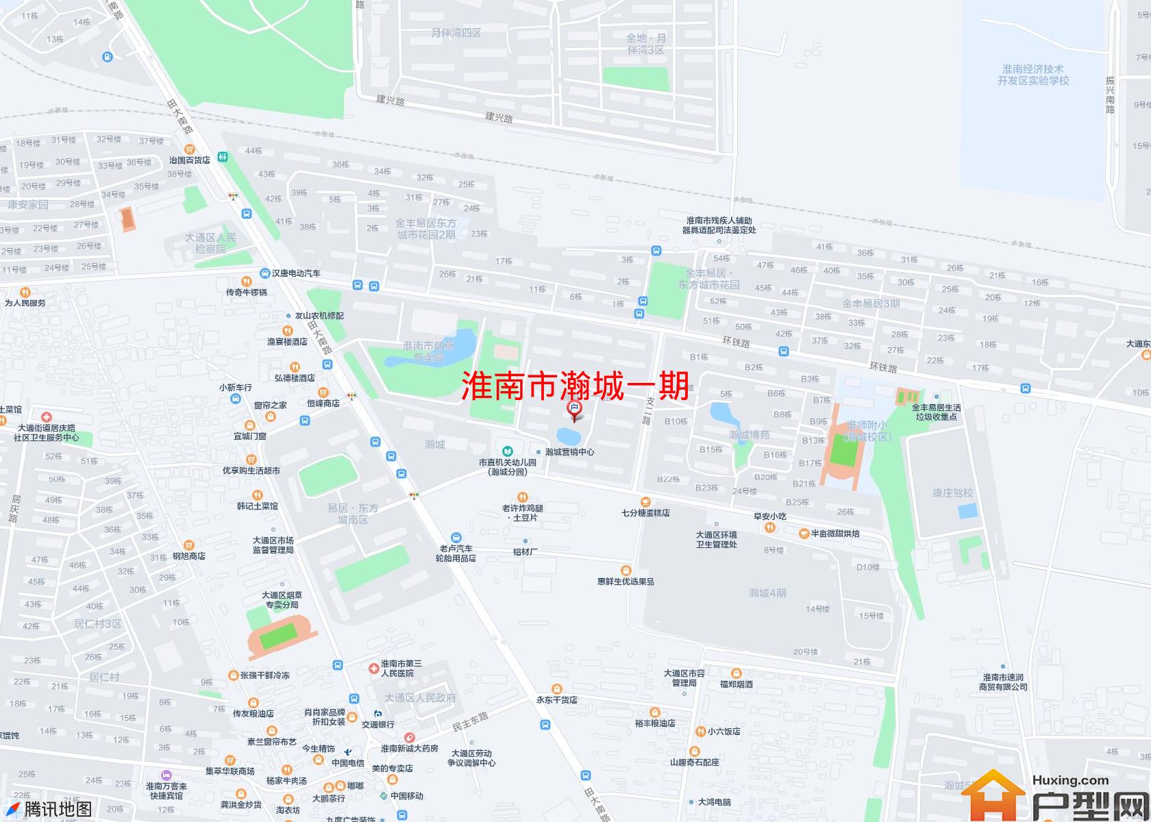 瀚城一期小区 - 户型网