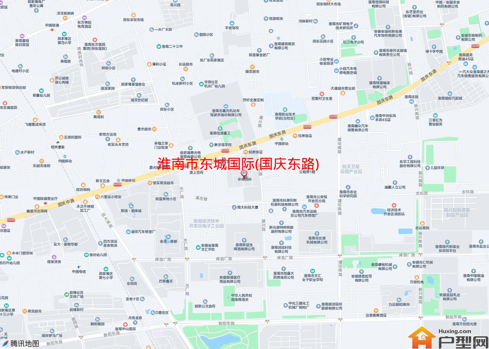 东城国际(国庆东路)小区 - 户型网
