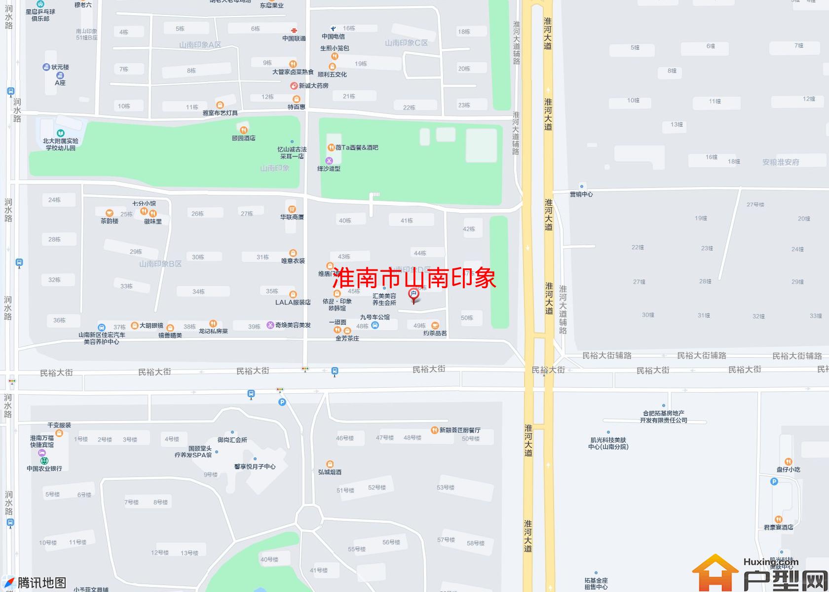山南印象小区 - 户型网