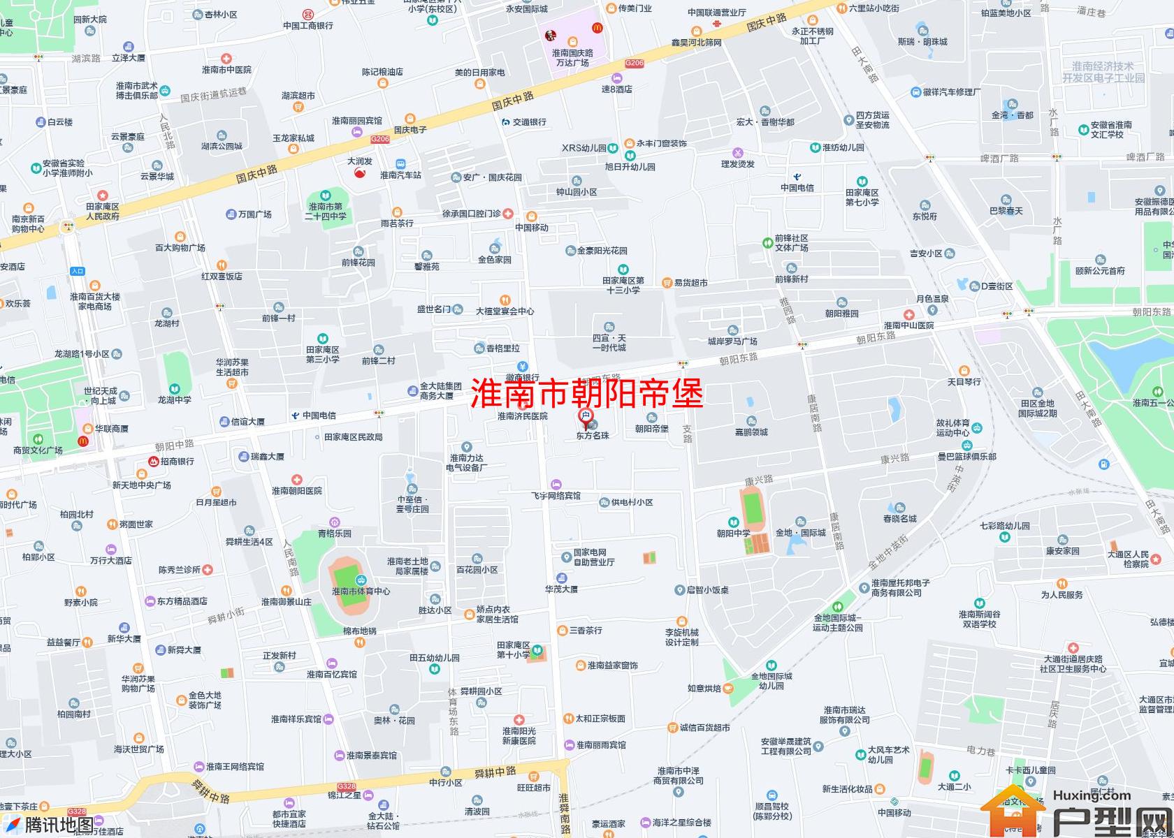 朝阳帝堡小区 - 户型网