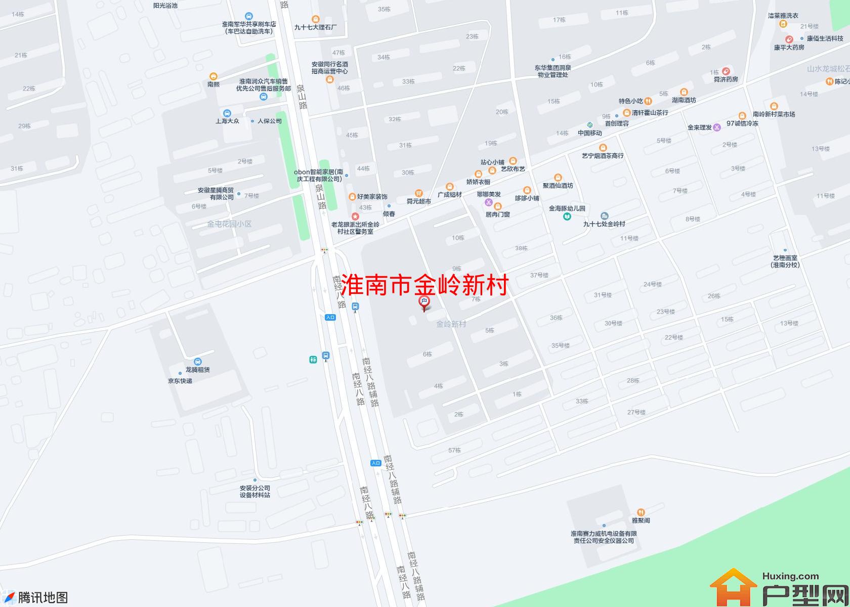 金岭新村小区 - 户型网