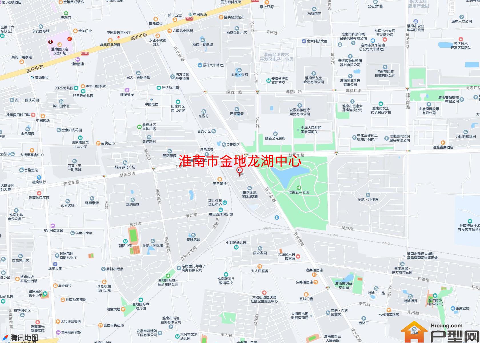 金地龙湖中心小区 - 户型网