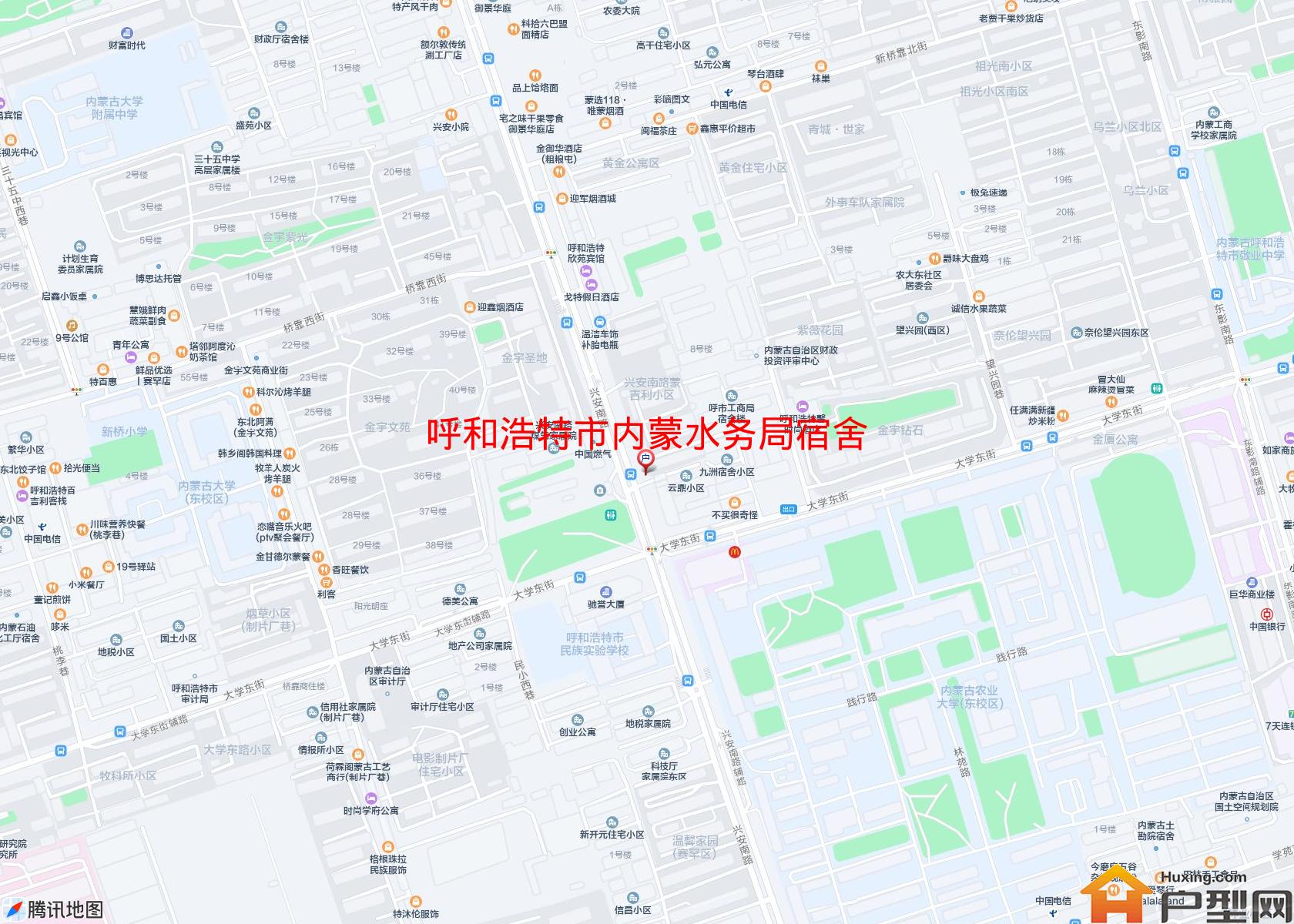 内蒙水务局宿舍小区 - 户型网