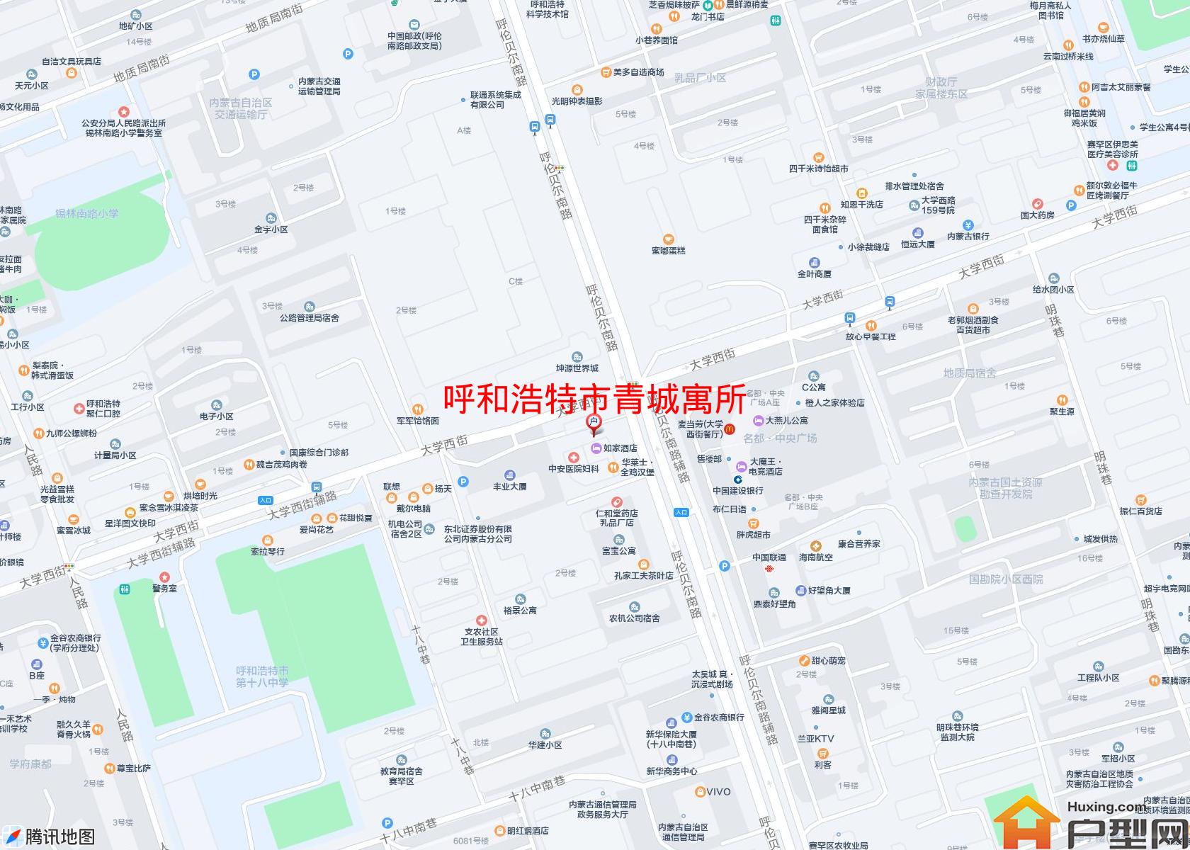 青城寓所小区 - 户型网