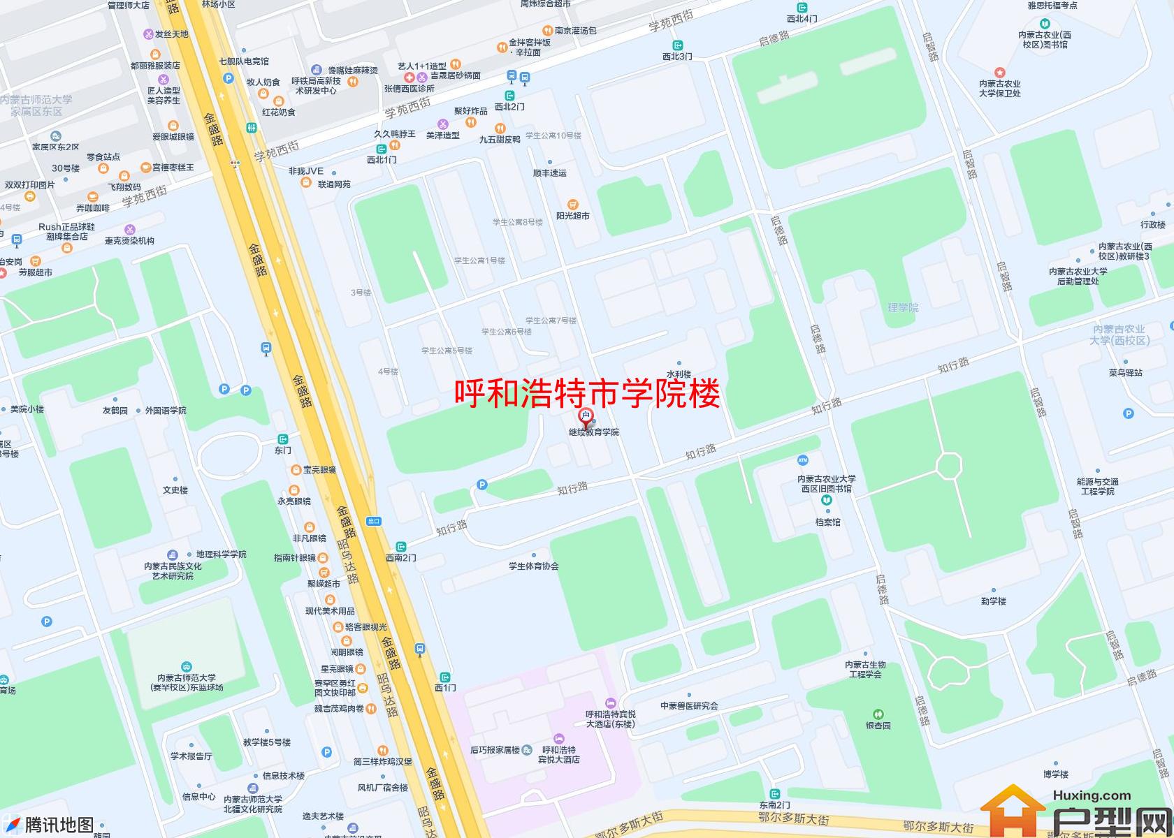 学院楼小区 - 户型网