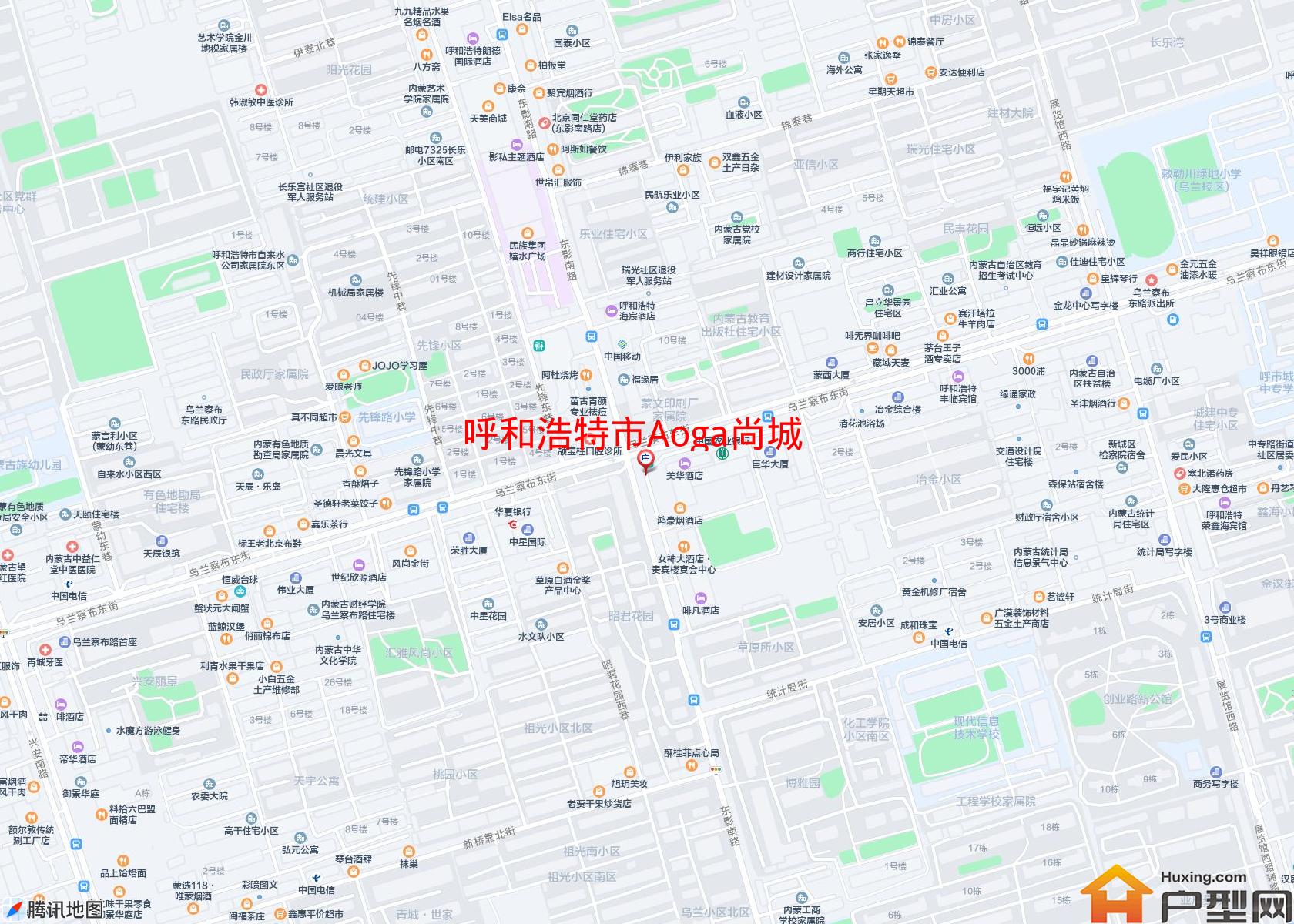 Aoga尚城小区 - 户型网