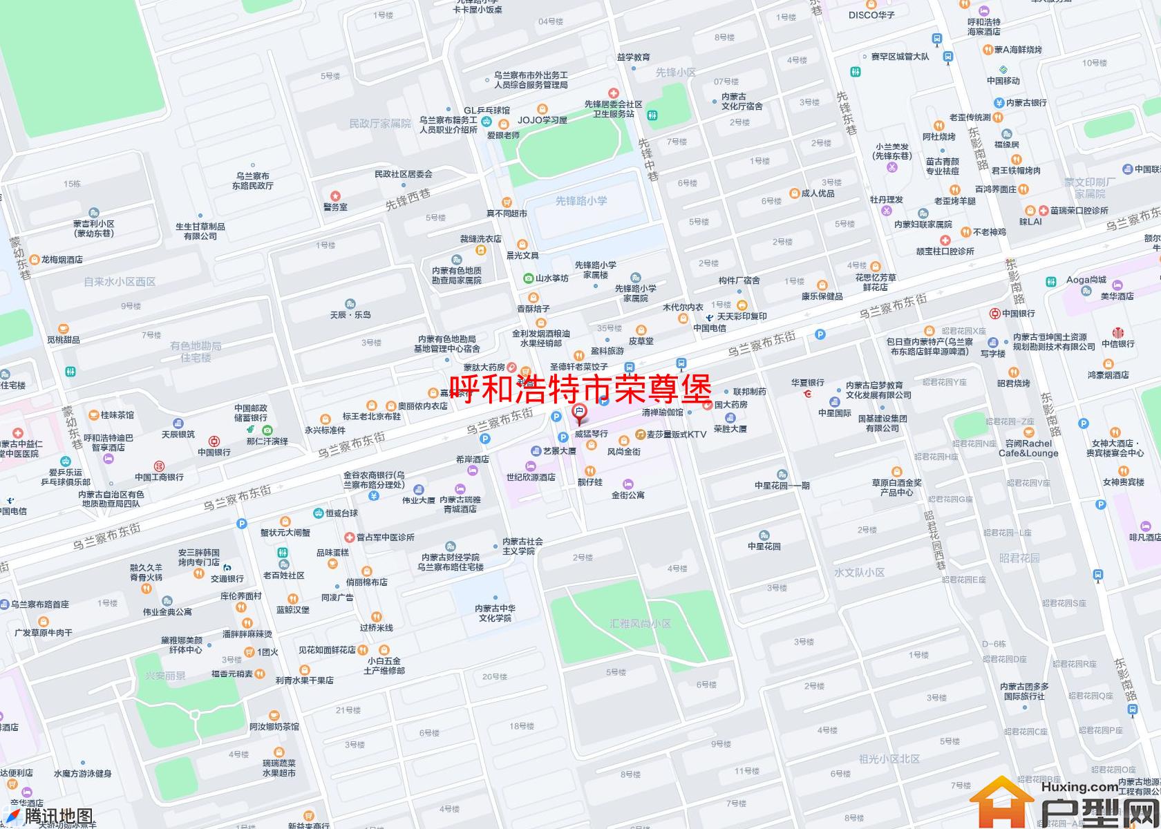 荣尊堡小区 - 户型网