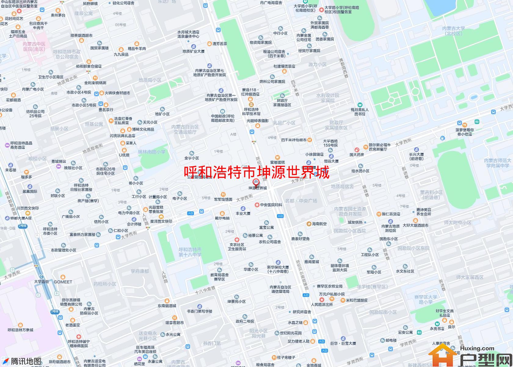 坤源世界城小区 - 户型网