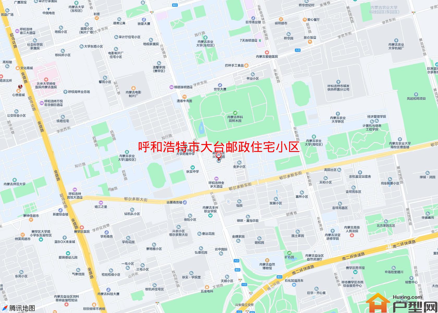大台邮政住宅小区小区 - 户型网