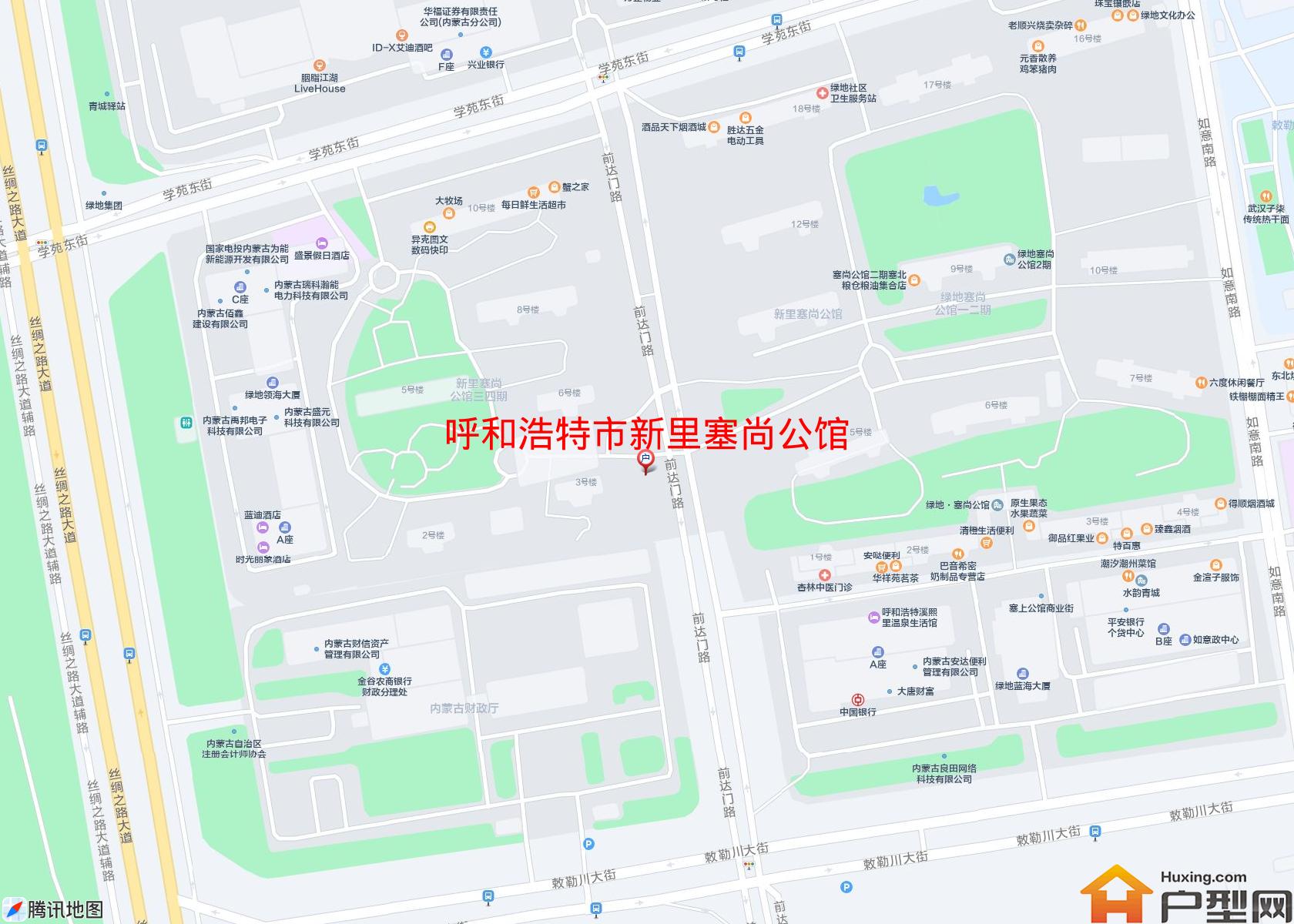 新里塞尚公馆小区 - 户型网