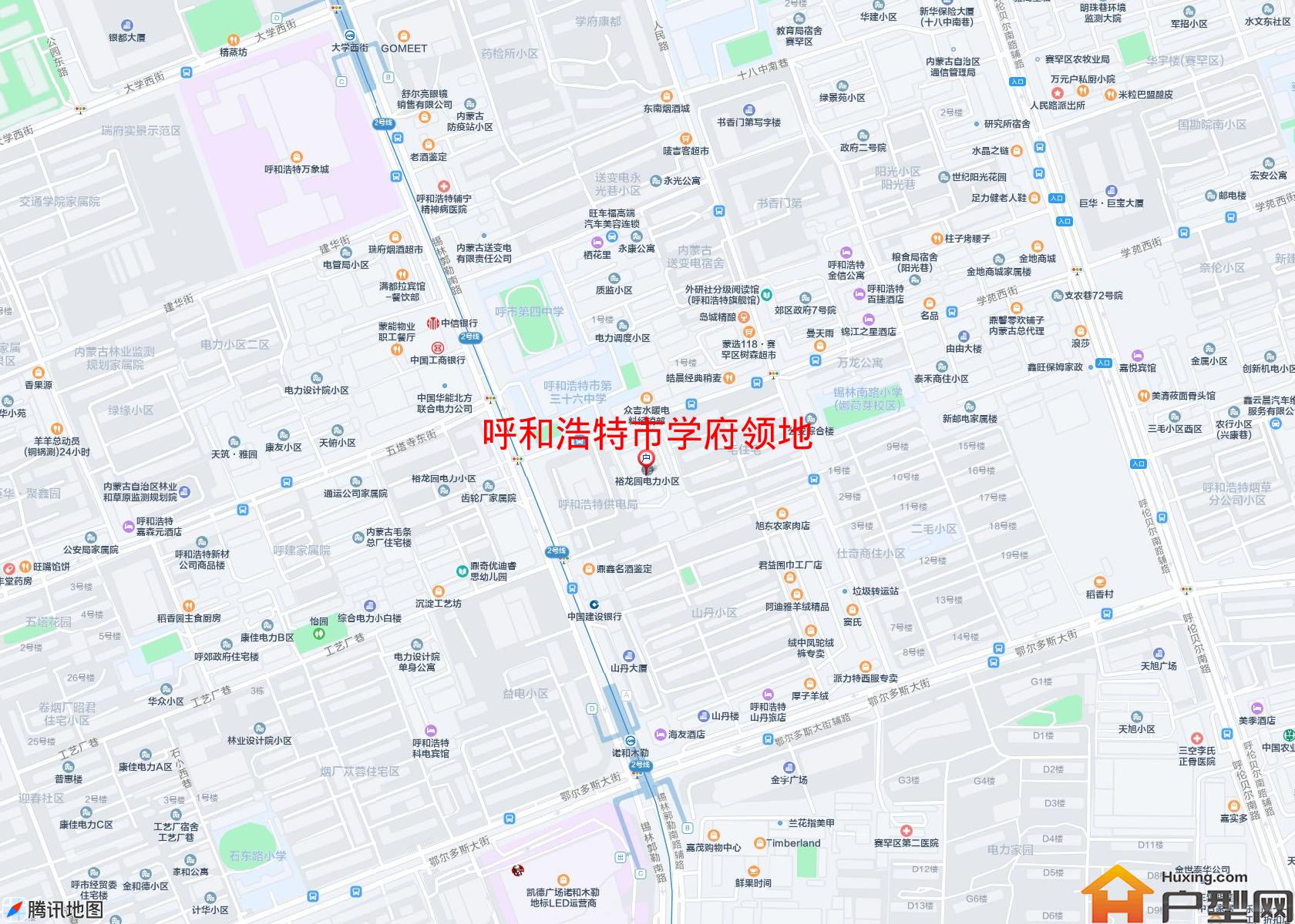 学府领地小区 - 户型网