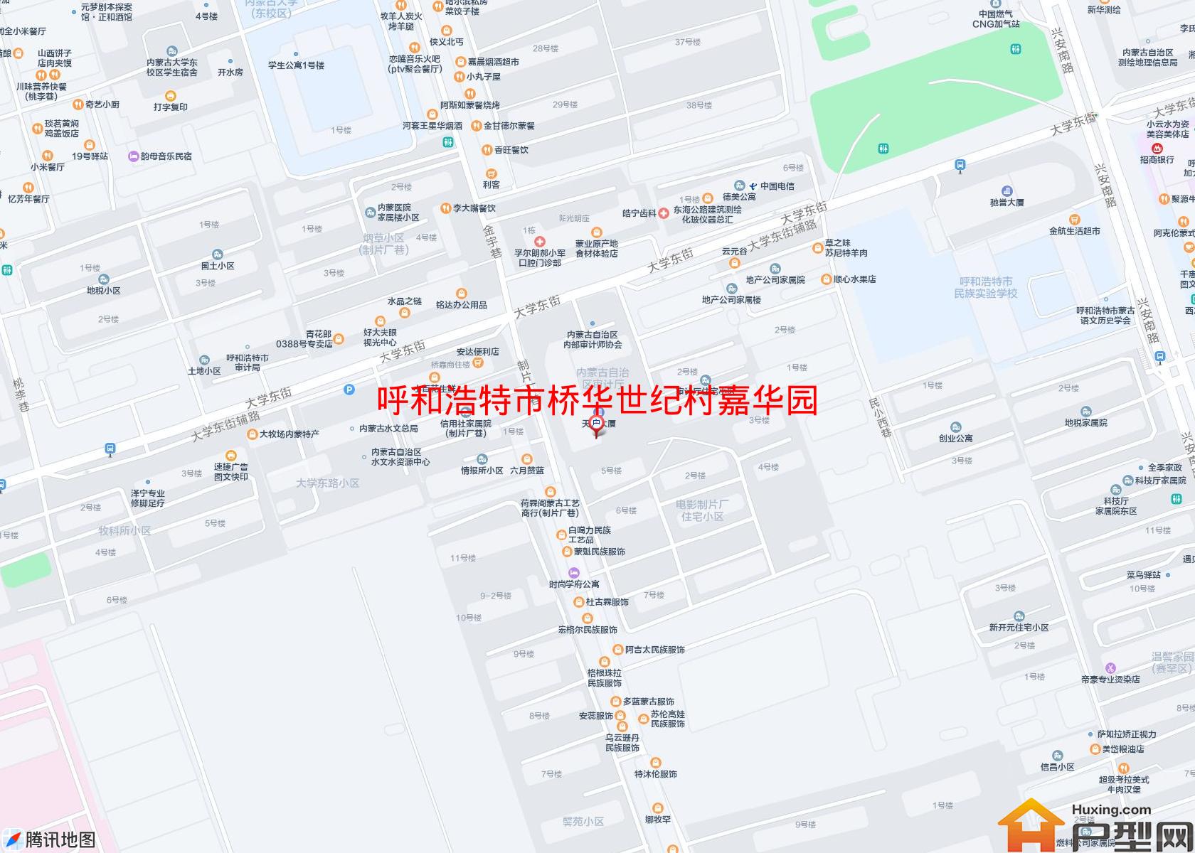 桥华世纪村嘉华园小区 - 户型网