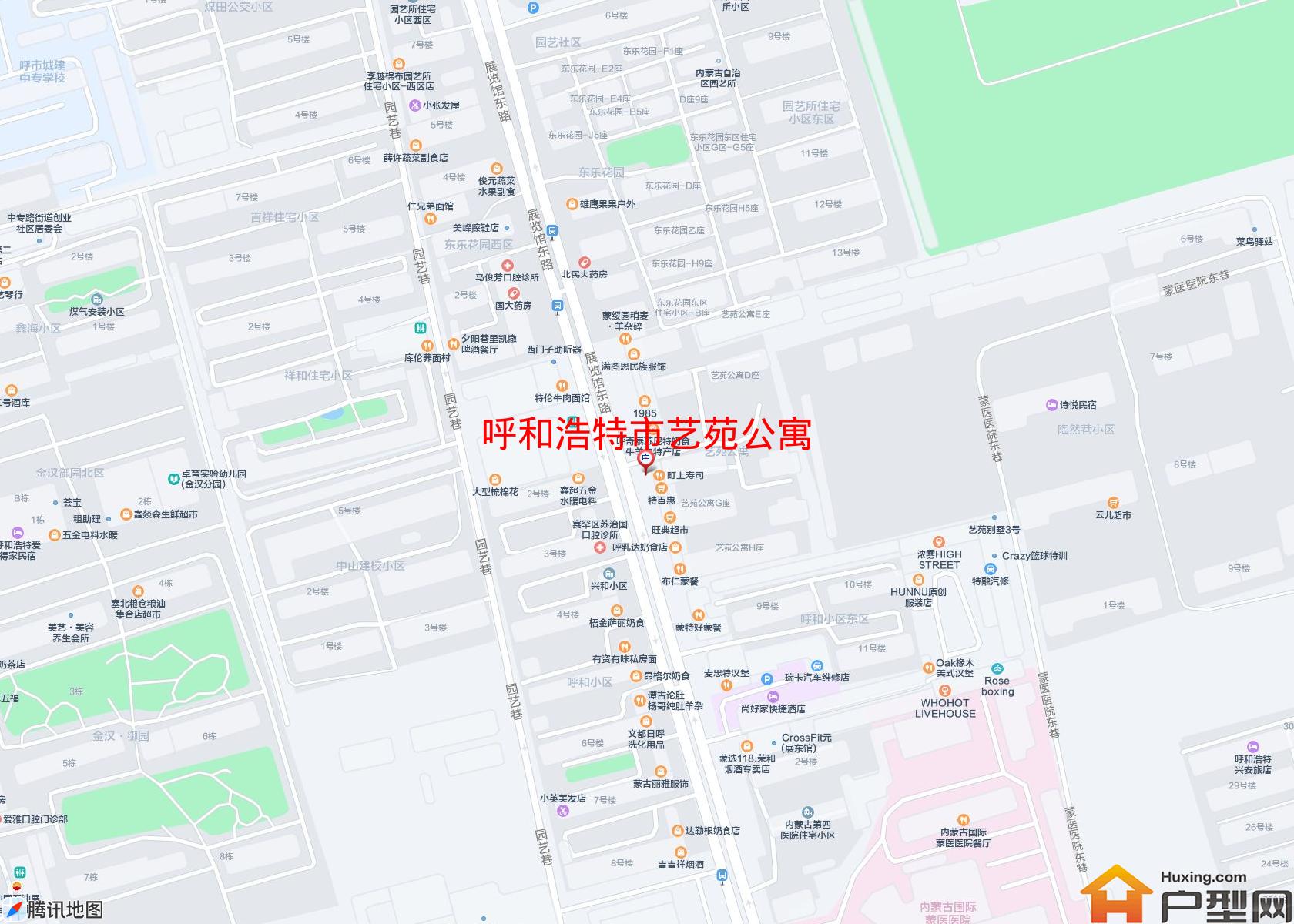 艺苑公寓小区 - 户型网