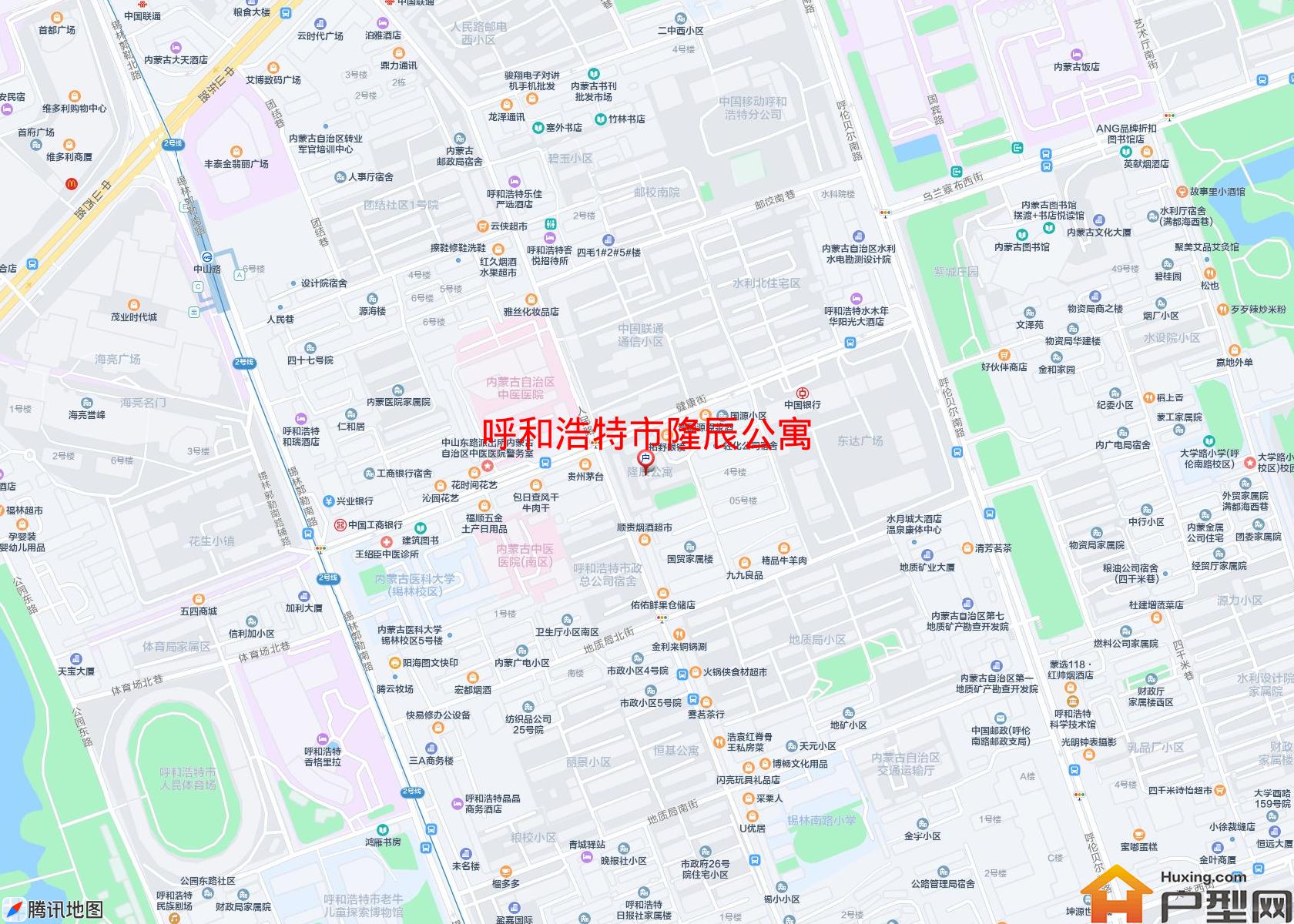 隆辰公寓小区 - 户型网
