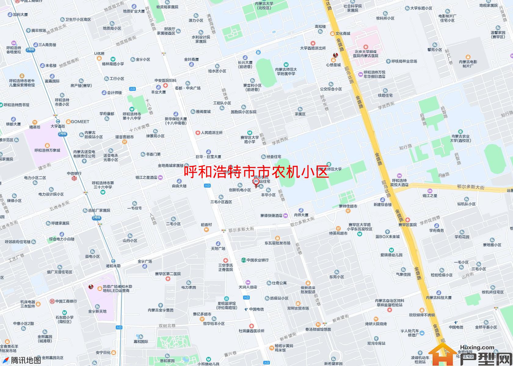 市农机小区小区 - 户型网