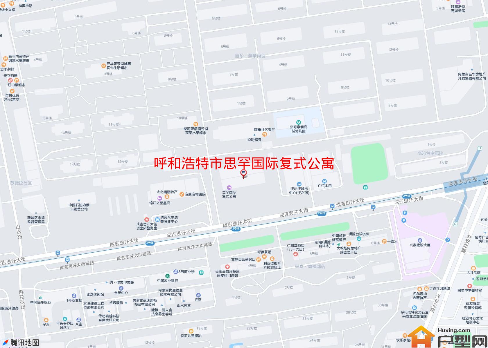 思罕国际复式公寓小区 - 户型网