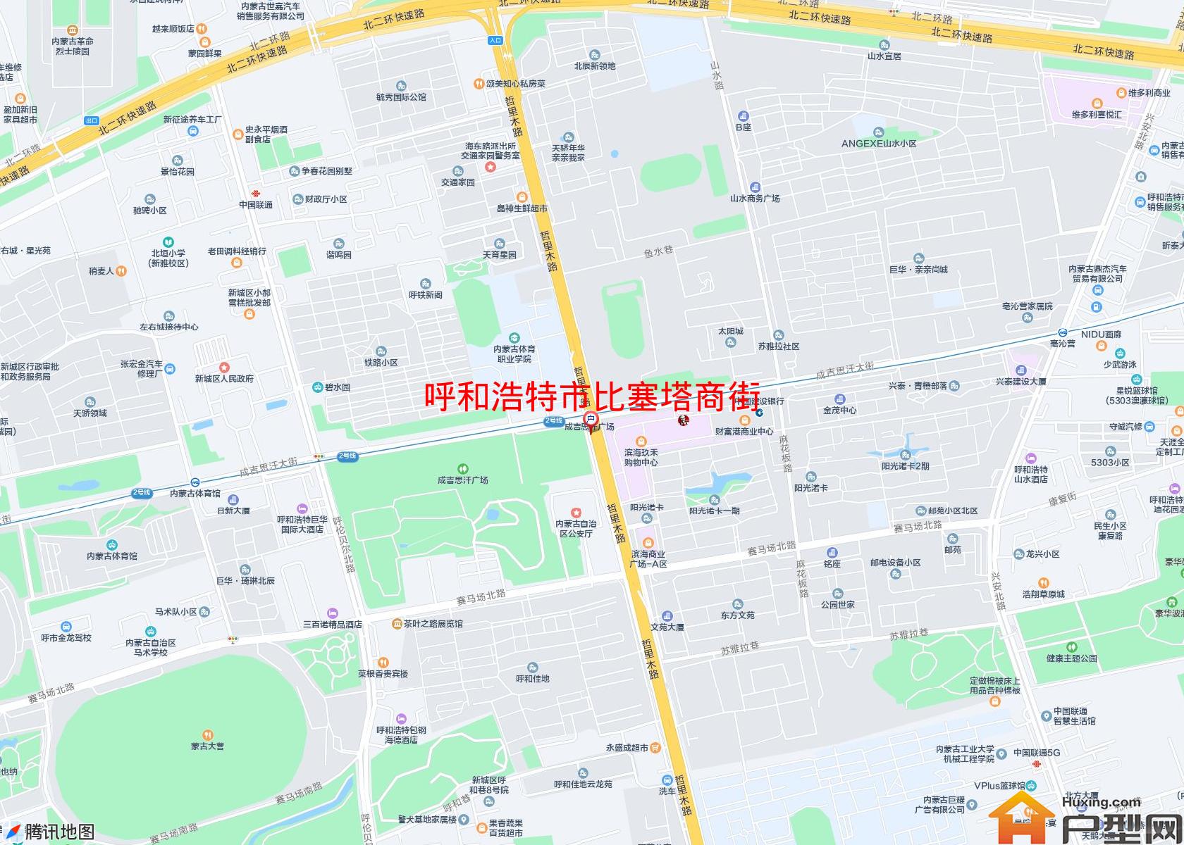 比塞塔商街小区 - 户型网