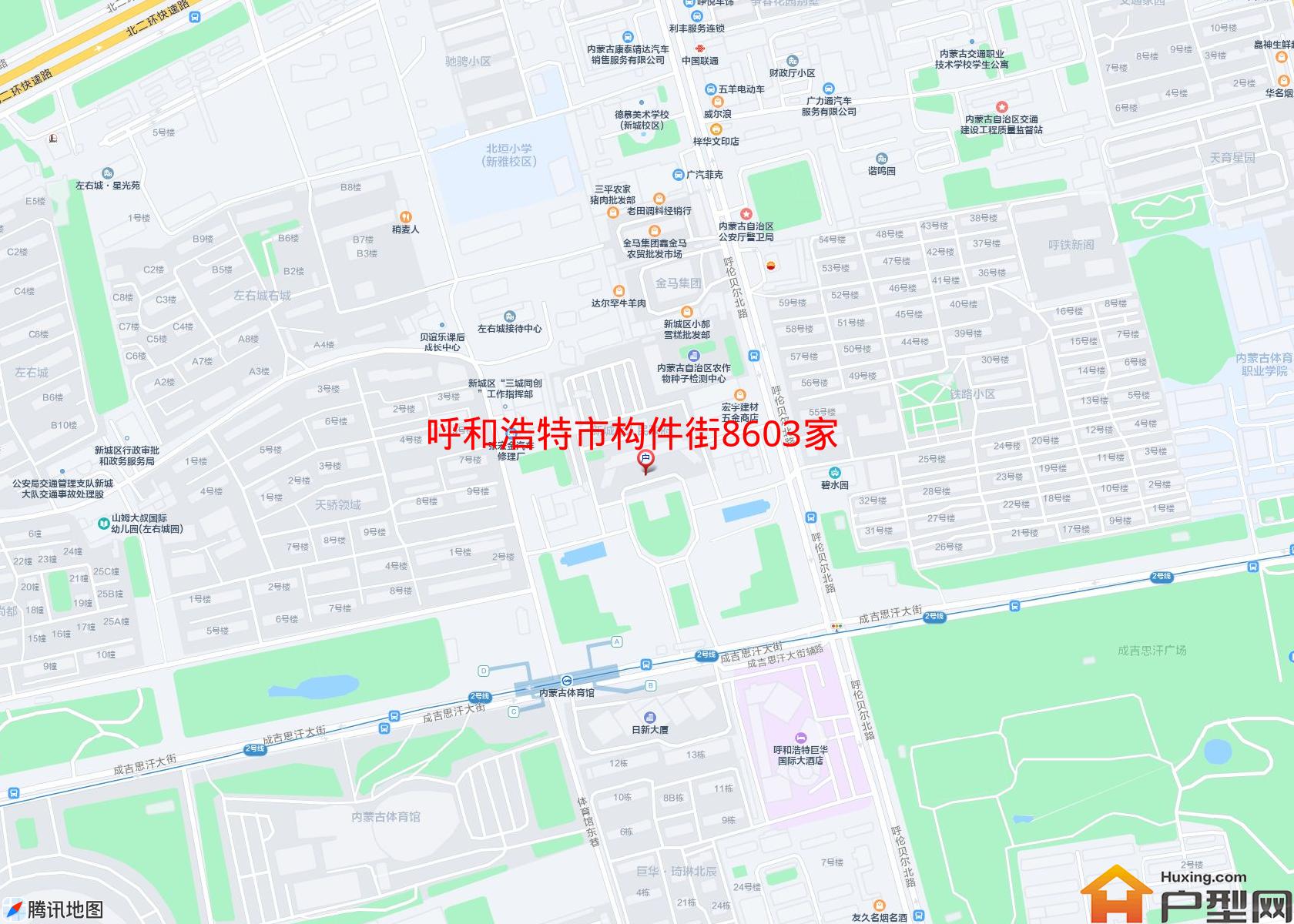 构件街8603家属楼小区 - 户型网