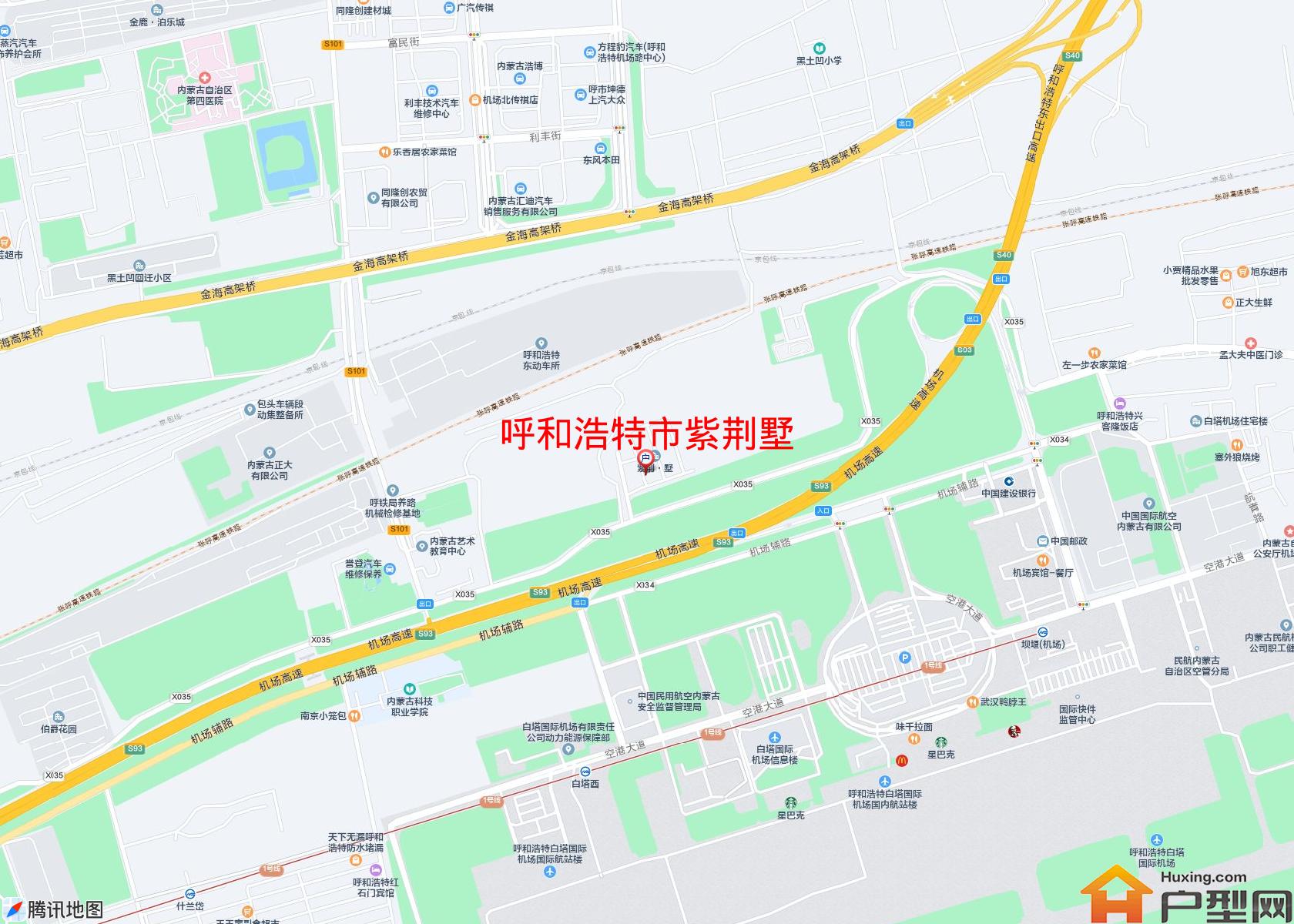 紫荆墅小区 - 户型网