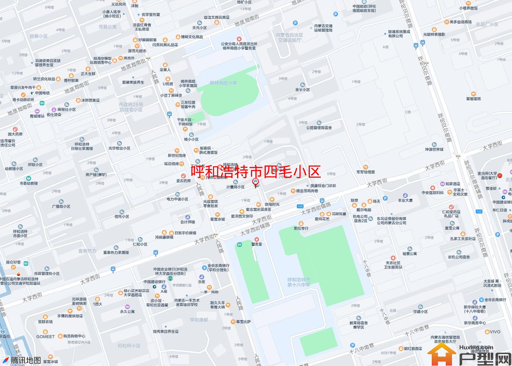 四毛小区小区 - 户型网