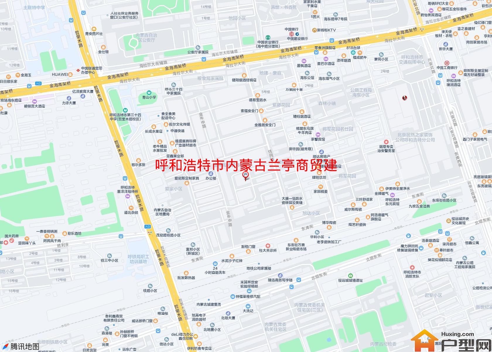内蒙古兰亭商贸建材城小区 - 户型网