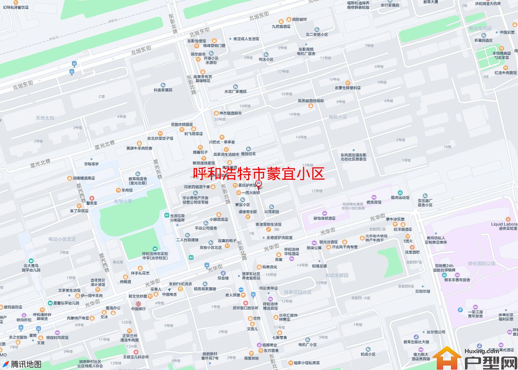 蒙宜小区小区 - 户型网