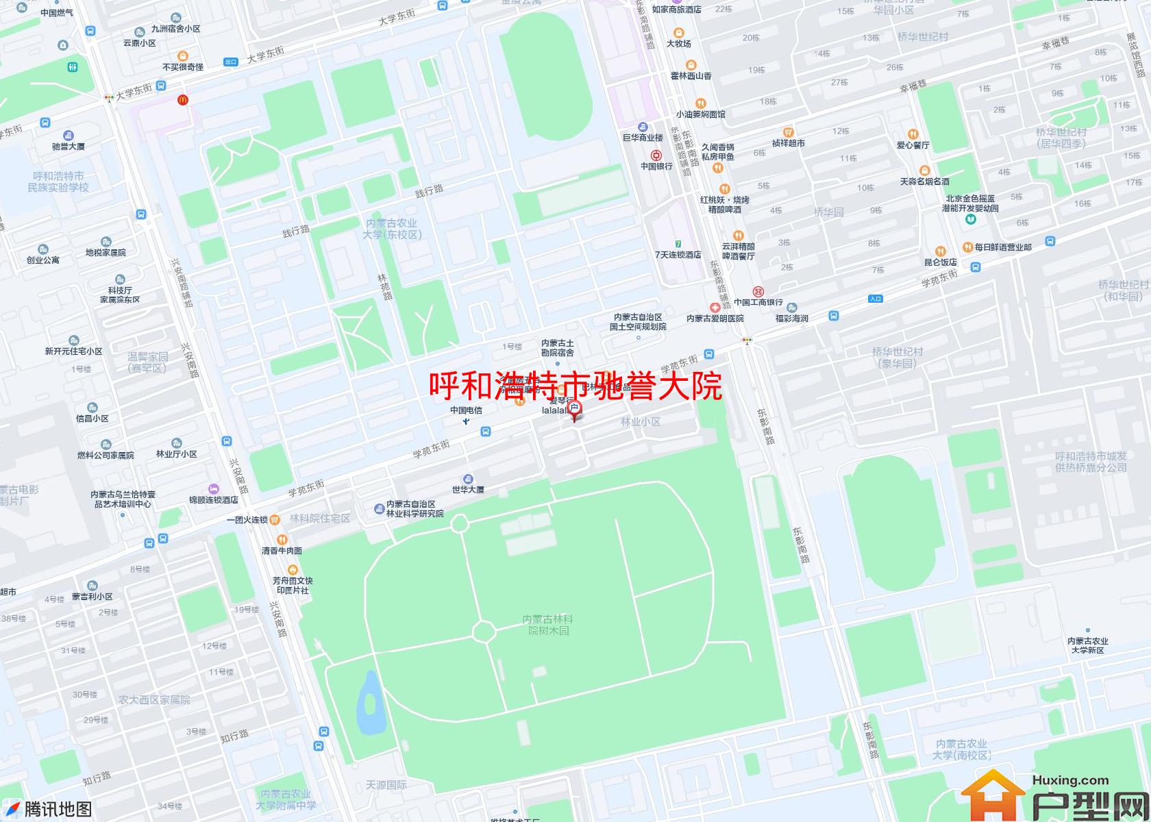 驰誉大院小区 - 户型网