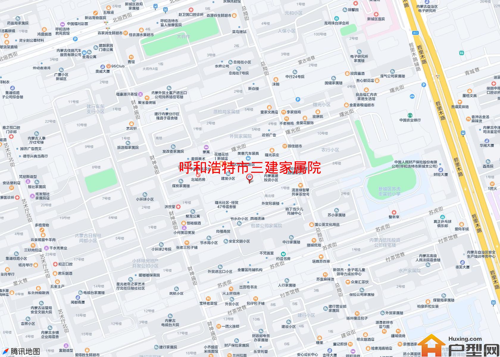 三建家属院小区 - 户型网