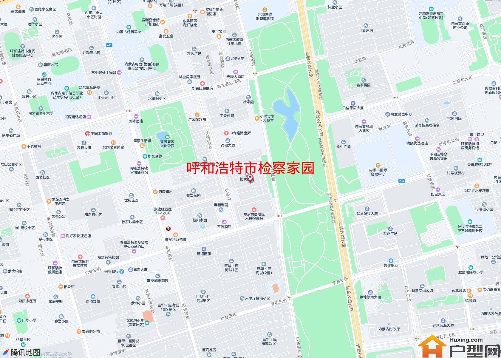 检察家园小区 - 户型网