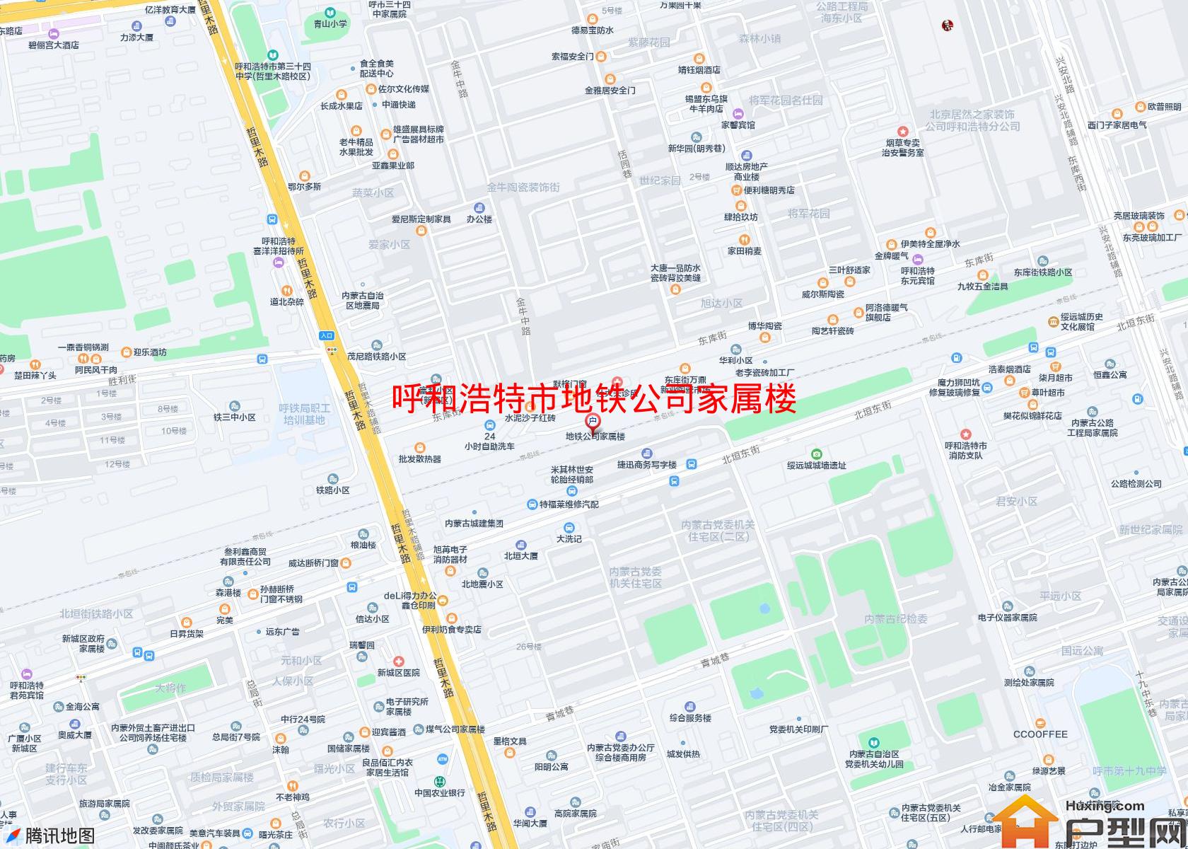 地铁公司家属楼小区 - 户型网