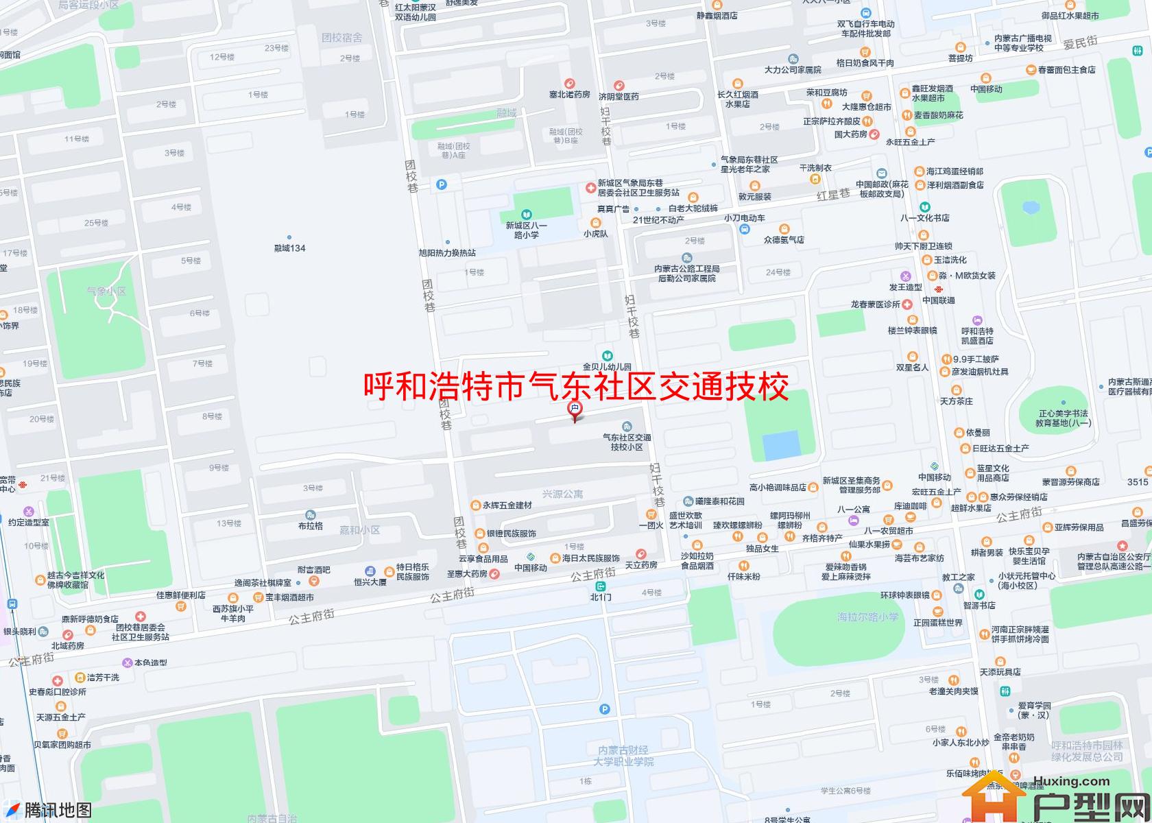 气东社区交通技校小区小区 - 户型网