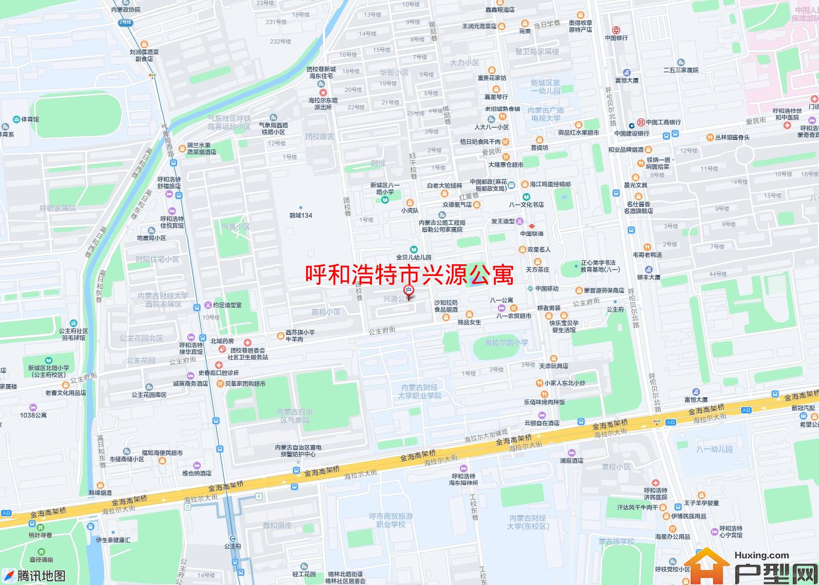 兴源公寓小区 - 户型网