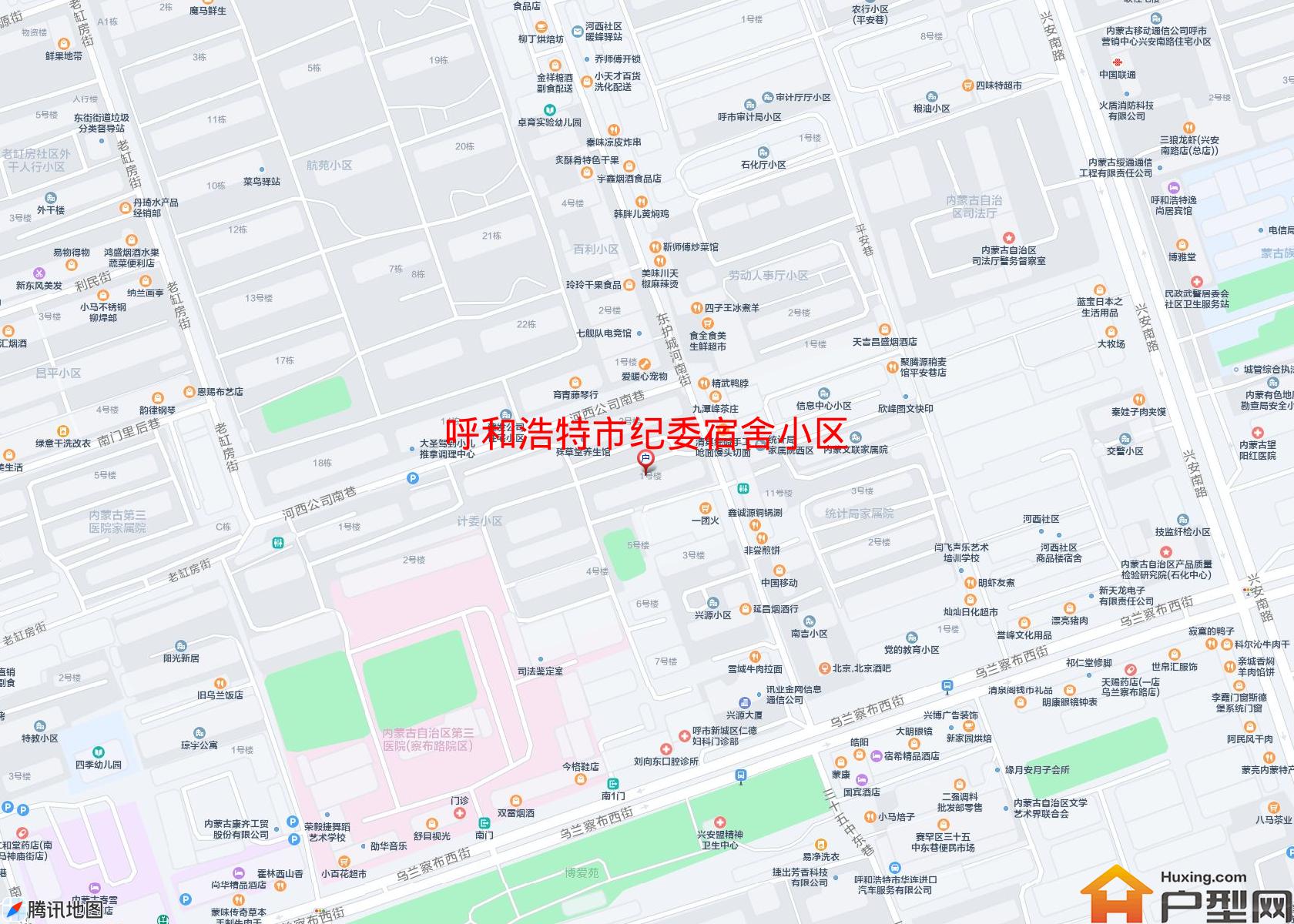 纪委宿舍小区小区 - 户型网
