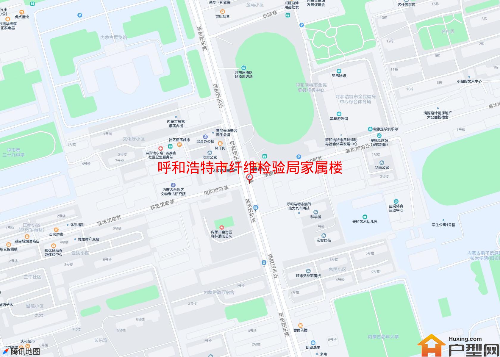 纤维检验局家属楼小区 - 户型网