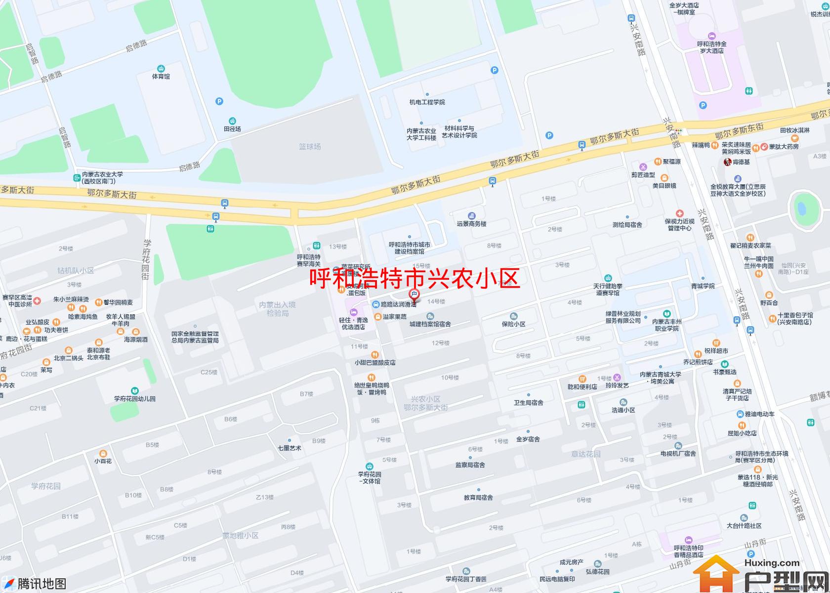 兴农小区小区 - 户型网