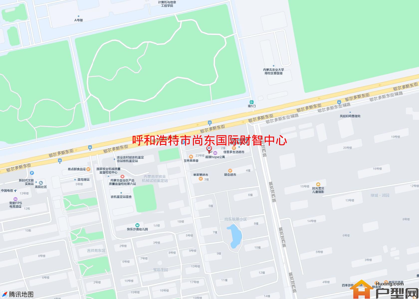 尚东国际财智中心小区 - 户型网