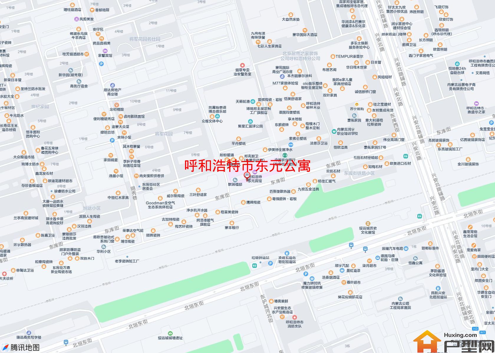 东元公寓小区 - 户型网