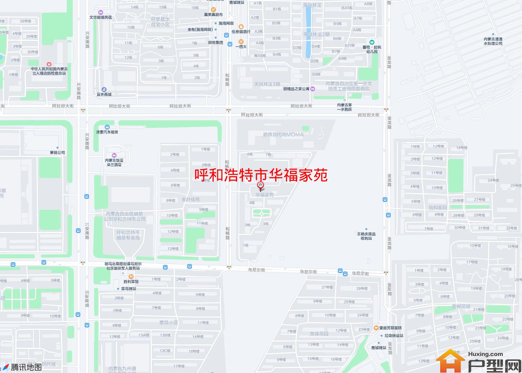 华福家苑小区 - 户型网