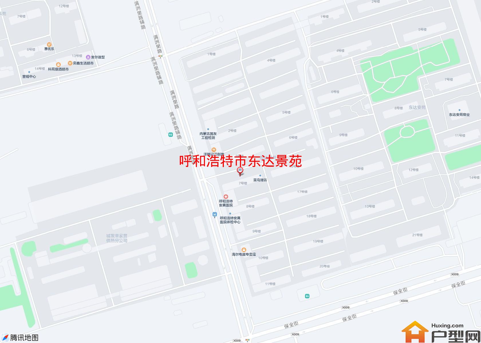 东达景苑小区 - 户型网
