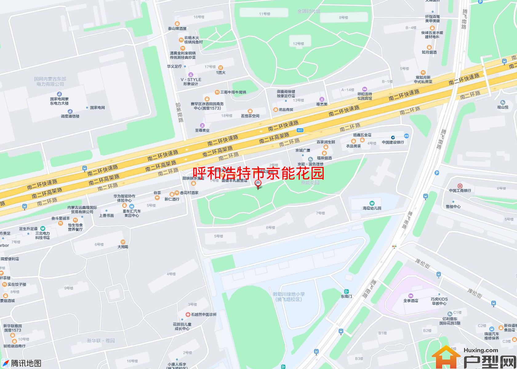 京能花园小区 - 户型网